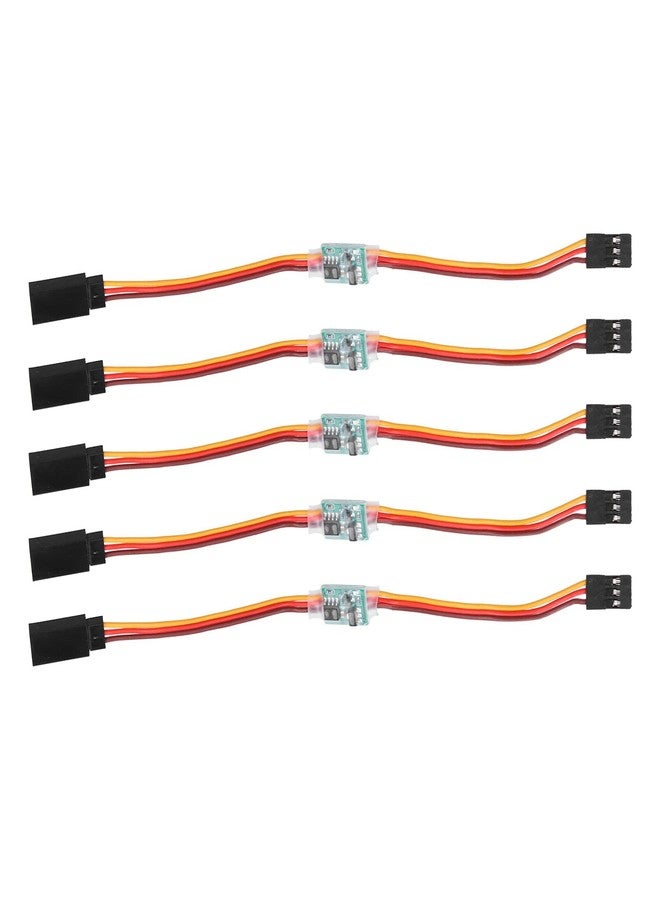 Moofey 5PCS Servo Controller, Servo Signal Reverser, Continuous Rotation Inverter for RC Aircraft 3.6V‑24V 5A - Image 1